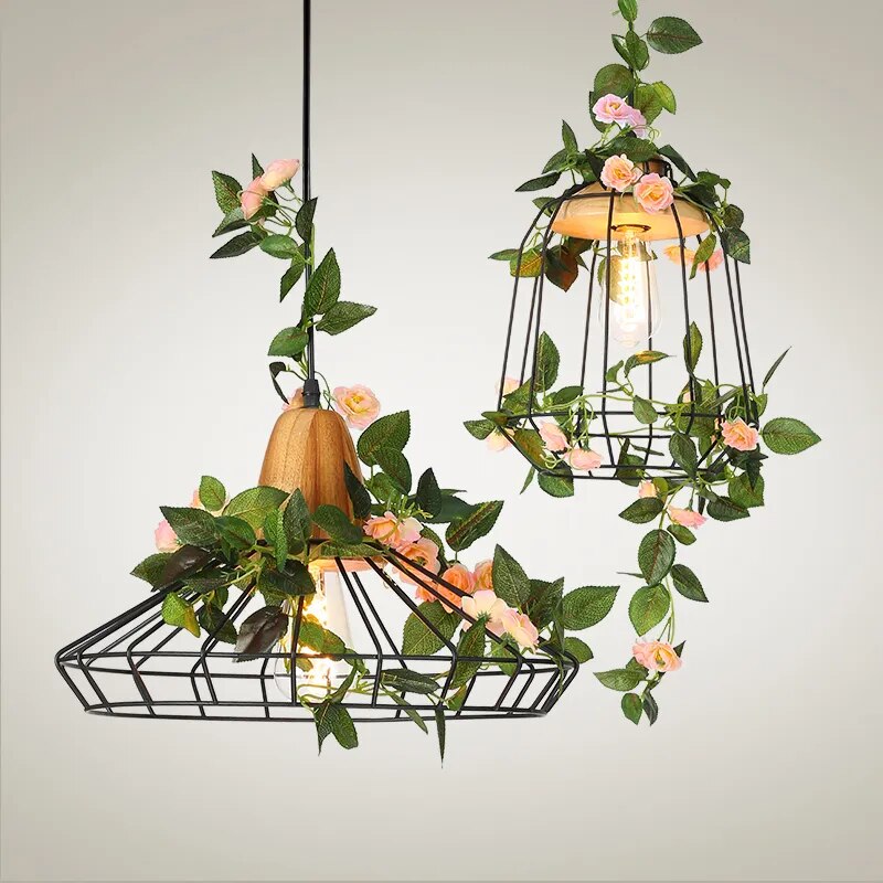 Modern Plant Pendant Lights Nordic