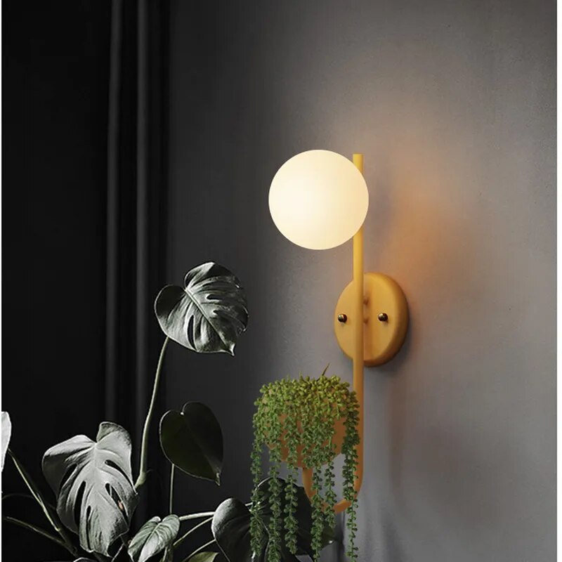 Idun's Verdant Luminary - Nordic Light Fixture: